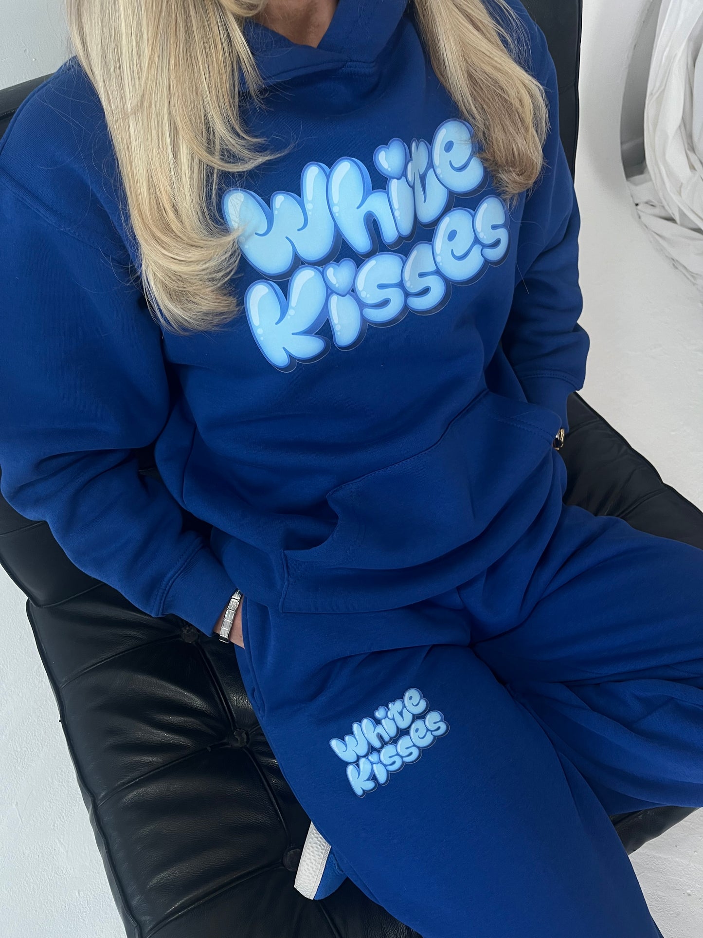 Royal Blue Bubble Hoodie