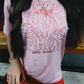 Pink & Red “Good things are coming” White Kisses T-Shirt