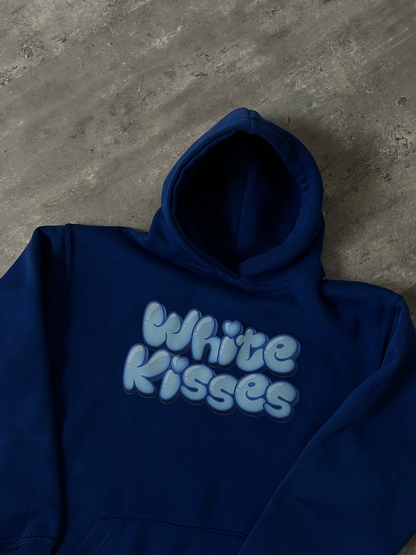 Royal Blue Bubble Hoodie