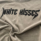 Khaki Acid Wash White Kisses T-Shirt