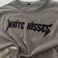 Khaki Acid Wash White Kisses T-Shirt