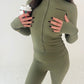 Olive Green Gym Set