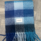 Mixed Blues White Kisses Scarf