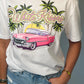 Palm Springs White T-Shirt