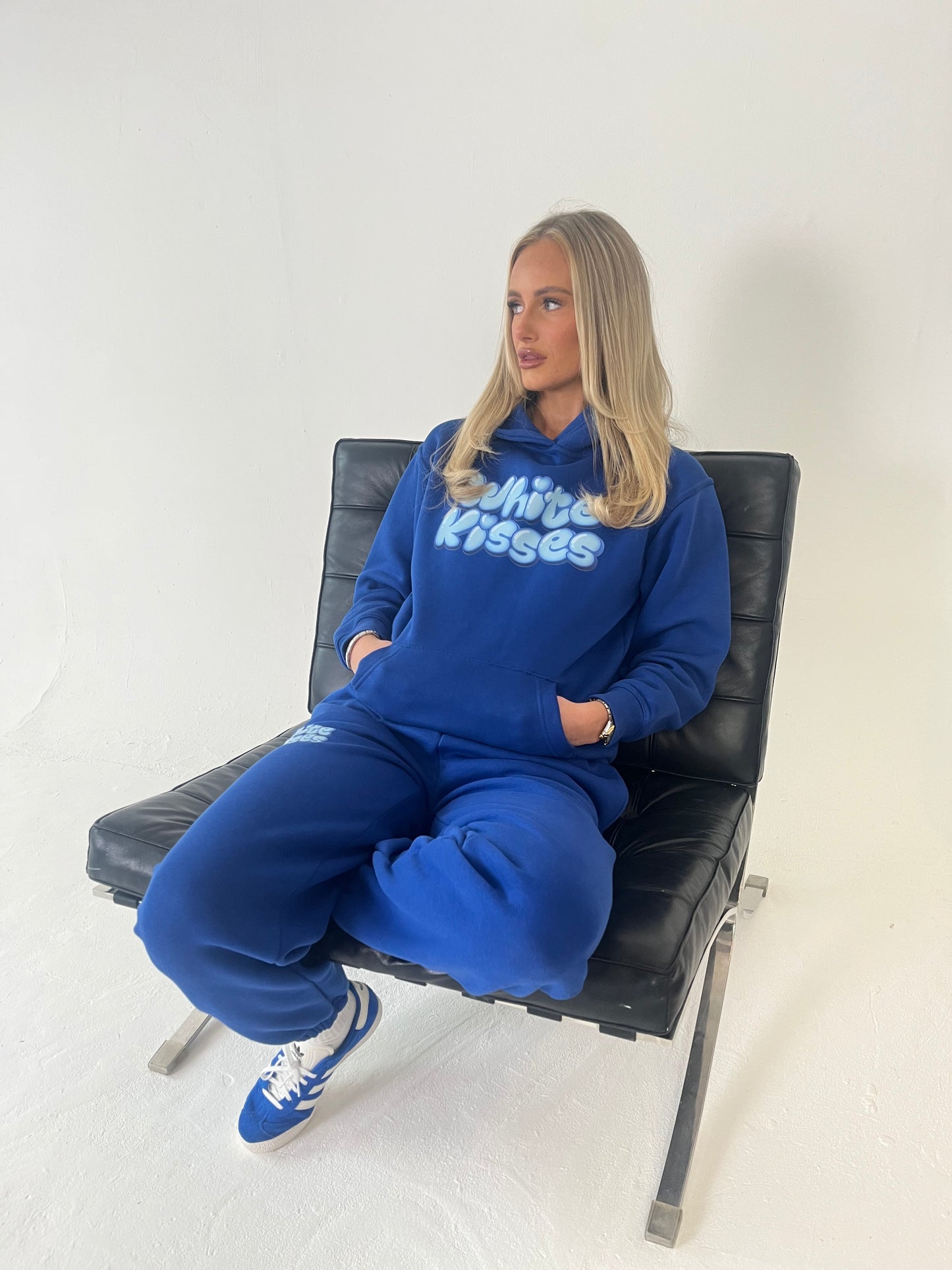 Royal Blue Bubble Hoodie