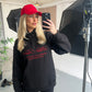 Members Only Black & Red Hoodie