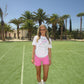 Green & Pink Tennis & Tequila T-Shirt