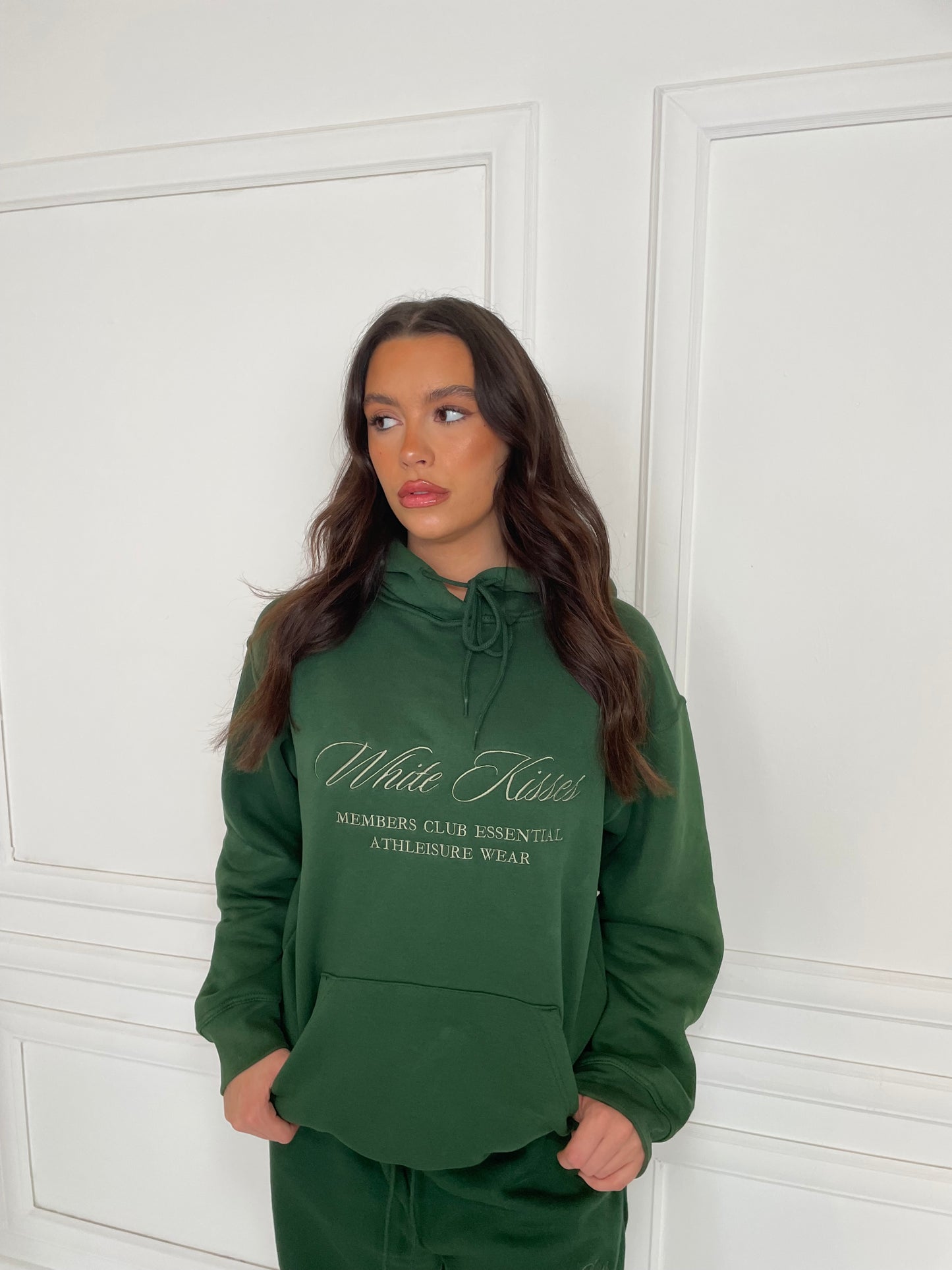 Members Only Bottle Green Hoodie